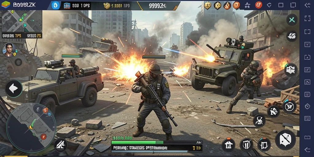 Gameplay seru dan mendebarkan di 999ZK dengan aksi TPS yang intens.