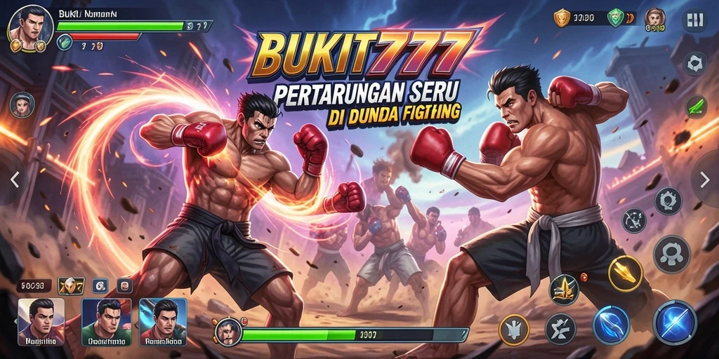 Tampilan aksi pertarungan epik dari BUKIT777 yang mengesankan.