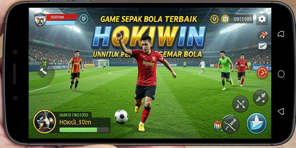 Tampilan Dinamis Permainan Sepak Bola HOKIWIN