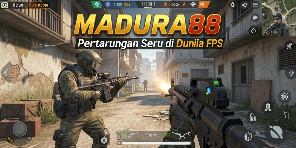 Gameplay seru di MADURA88 dengan aksi FPS yang mendebarkan.